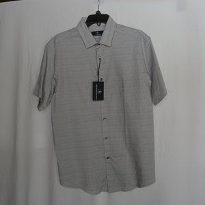 Men's Size L Hart Schaffner Marx Short-Sleeve Button-Down Shirt, NWOT